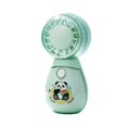 thumbnail image 2 of Portable Handheld Fan With Adorable Design Personal Fan For Indoor Outdoor Use USB Rechargeable Quiet, 2 of 5