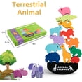 thumbnail image 4 of Juguete apilable HUOGUO Animal Dinosaur para niños de 1 a 3 años, 4 of 5