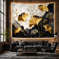 thumbnail image 6 of Floral Arrangement on Marble Tapestry Wall Hanging, 6 of 7