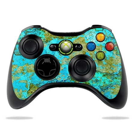 Skin Decal Wrap for Microsoft Xbox 360 Controller Teal (Best Xbox 360 Skins)