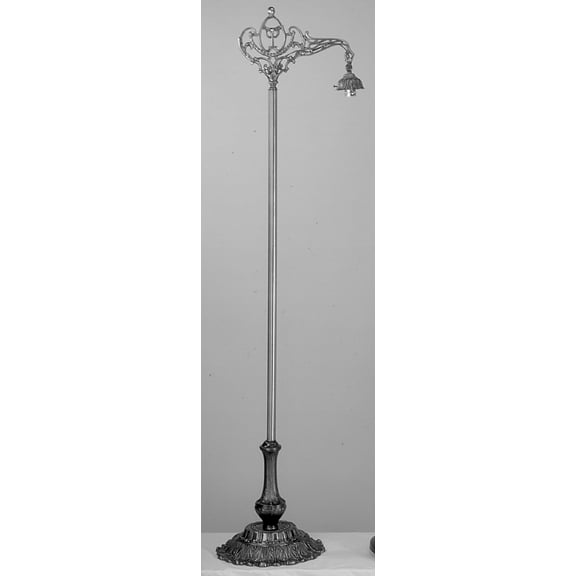 Meyda Tiffany 10847 60" Tall Gooseneck Floor Lamp - MultiColor
