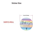 thumbnail image 3 of Lavish Cover Holographic Thank You Stickers, 1" Round "For Supporting My Small Business" Labels, 500pcs/Roll, 2 Rolls for Packaging, Gifts & Envelopes, 3 of 9