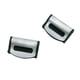 thumbnail image 3 of clips para cinturón de seguridad de coche, abrazaderas, cierres, clips de ajuste, antideslizantes, ajustables, plateados., 3 of 5