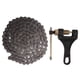 thumbnail image 2 of 420 Cadena de motocicleta, Cadena de motocicleta 420 Cadena de rodillos estándar con interruptor de cadena para 50cc 70cc 90cc 110cc 125cc ATV Go Kart Mini Bike, 2 of 5