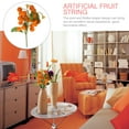 ITSELFER Fake Fruit String Artificial Orange Branch Lifelike Fruit