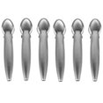 thumbnail image 1 of 1 Ensemble 10 Pcs Pinces à Sacs Alimentaires en Acier Inoxydable Pinces à Sacs Antirouille (Argent), 1 of 6