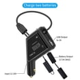 thumbnail image 4 of Sidaley Controlador de Dron antideslizante cargador de coche adaptador de carga de batería accesorios de avión reemplazo para 3 Accesorios para drones aéreos, 4 of 6