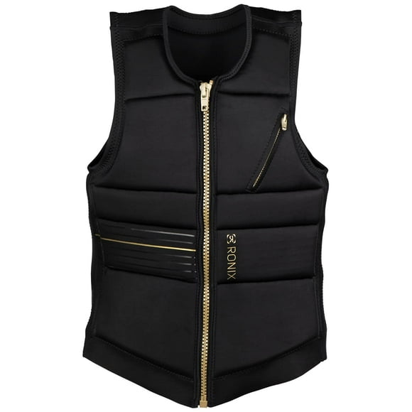 Ronix Rise Women'S Ce Approved Impact Vest Black / Gold Medium