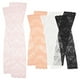 thumbnail image 3 of BRIGHTFUFU 4 pares de mangas de brazo transpirables mangas de brazo de enfriamiento mangas de brazo de encaje mangas de brazo de protección UV, 3 of 8