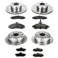 thumbnail image 3 of PowerStop Front and Rear Z23 Evolution Sport Carbon-Fiber Ceramic Brake Pad and Drilled & Slotted Rotor Kit Fits: PONTIAC Select Models K2889, 3 of 10
