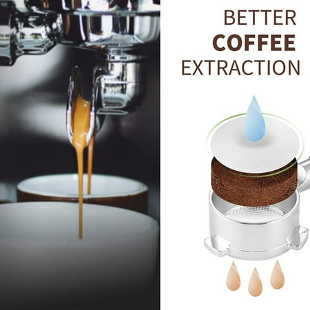 

Coffee Paper Filter for Espresso Coffee Maker 600 Pcs Unbleached Espresso Filter Puck Screen Portafilter Paper 58mm