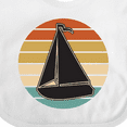thumbnail image 4 of Inktastic Sailboat Vintage Nautical Sailing Boys or Girls Baby Bib, 4 of 4