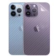thumbnail image 2 of For iPhone 14 Pro Max Back Screen Protector 3D Carbon Fiber Ultra Thin Protective Film-2 packs-Transparent, 2 of 4