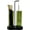 Green, variant on Amber Glass Incense Holder, Incense Sticks Burner Holder with Storage,Hang Upside Down Incense Holder for Sticks with Glass Ash Catcher for Meditation Yoga Spa Room Decor (Amber)