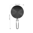 thumbnail image 2 of Miangastore Induction Plate Adapter Black 1Pcs 16.9X9.4In For Heat Distribution In Kitchen, 2 of 8