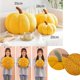 thumbnail image 4 of Pumpkin Decor Almohada De Calabaza De Felpa, Cojín En Forma De Calabaza De Juguete De Peluche De Calabaza De Halloween 3d Para La Decoración Del Hogar - Azul 28 Cm Kuyhfg Sin marca, 4 of 5
