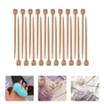 thumbnail image 3 of Miangastore 20PCS Single Pointed Knitting Stick Brooch Knitting Material Wood Knitting Rods, 3 of 9