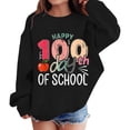 thumbnail image 6 of Ruyang The 100th Day Of School Sweatshirts Girls Cute Graphic Preppy Pullover Sweatshirt Oversized Back To 𝐒chool Shirt, 6 of 7