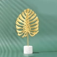 thumbnail image 2 of discountstore145 Decoraciones para Sala De Estar, Adorno De Hoja De De Hierro, Accesorio para Fotos, Decoración De Gabinete De TV para Escritorio L, 2 of 5