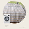 thumbnail image 3 of Summer Savings Lightweight Summer Comforter Q-Max>0.45 Cooling Blanket for Night Sweats Premium Soft Microfiber Fabric Perfect for Warm Weather & Hot Sleepers Summer Ice Comforter, 3 of 7