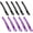 Black+Rose Red), variant on 10 count Professional Hair Clips for Styling Sectioning - Sectioning Hair Clips for Styling, No-Crease Band& Anti-Slip Grip, Hair Clips for Blowouts, Curling, Coloring (Black)