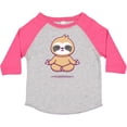 thumbnail image 3 of Inktastic Meditating Sloth Boys or Girls Toddler T-Shirt, 3 of 5