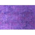 thumbnail image 1 of Ahgly Company Indoor Rectangle Oriental Purple Industrial Area Rugs, 6' x 9', 1 of 4