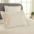 thumbnail image 6 of Superior Geometric Fret Cotton Bedspread and Sham Set, 2-Piece Decorative Breathable Bedspreads, Twin, Ivory, 6 of 9