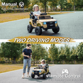 thumbnail image 3 of JoyWheels TOYOTA 50W Ride On Toy Cars,12V Powered Ride on Truck With Remote Control,3mph,Yellow, 3 of 9