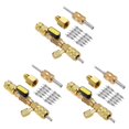 thumbnail image 1 of 3X Outil d'Installation de Cœur de Valve R410A R22 avec Ports SAE 1/4 & 5/16 pour R404A R407C R134A R12 R32 HVAC, 3 Pcs x, 1 of 6