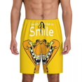 thumbnail image 1 of Custom Print Men Manga Garfields Cartoon Anime Cat Pattern Pajama Bottoms Sleepwear Pjs Sleep Shorts with Pockets, 1 of 7