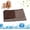 Brown, variant on Pawolaf Dog Cooling Mat, Reusable Pet Cool Mat, Washable Puppy Training Pad, Easy-Fold Pet Cool Mat for Home Travel, Self Cooling Pad for Dogs Cats in Hot Summer