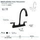 thumbnail image 3 of 2 Mezcladoras Fregadero Cocina Y Lavabo Baño Alfa Negro Mate Cisne, 3 of 5