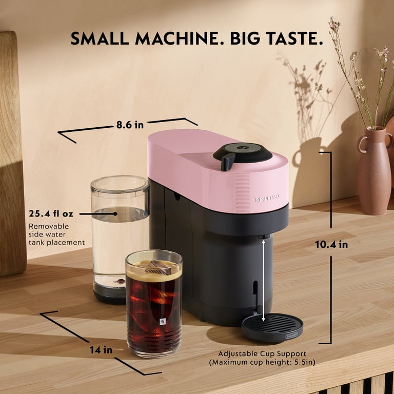 Nespresso Vertuo Pop+ Coffee and Espresso Maker by De'Longhi