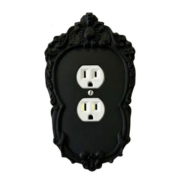 CEORPER Gothic Style Switches Plate Cover Socket & Switches Decorative Panel Frame