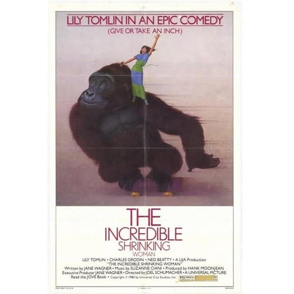 The Incredible Shrinking Woman Movie Poster - 11 x 17