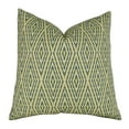 thumbnail image 5 of Thomas Collection Emerald Green Cream Diamond Luxury Sofa Pillow - 11136, 5 of 5