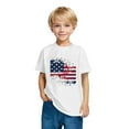 thumbnail image 6 of GERsome 4th of July Kids Boys T-Shirts, Girls Crewneck Short Sleeve Comfort Tees Summer Unisex American Flag Tshirts, 5-6 Years, 6 of 6