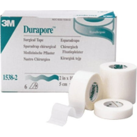 - 3M Healthcare Durapore Silk-like Cloth Surgical Tape 1/2