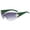Green, variant on VLOOCKLW Unisex Wrap Around Sunglasses Unisex Star Wrap Around Futuristic Shades for Men Women, UV Protection Lightweight Glasses for Running, Driving & Outdoor Activities