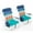Blue, variant on Sophia & William 2 Pack Folding Beach Chairs lightweight Outdoor Lounge Chair with 4 Adjustable Positions & Cooler Bag, Blue