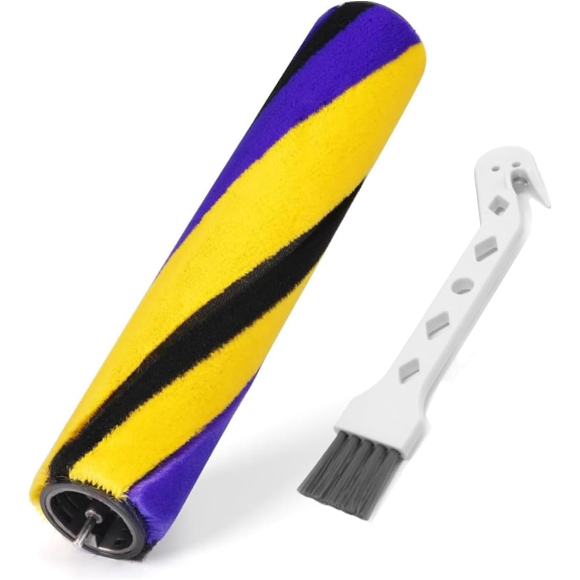 Compatible with Dy*son V15 Gen 5 Detect and V12 V10 Slim Vacuum Series Fluffy Optic Cleaner Head Replacement Soft Roller , Brush Roll Replace Spare Parts No.971634-01
