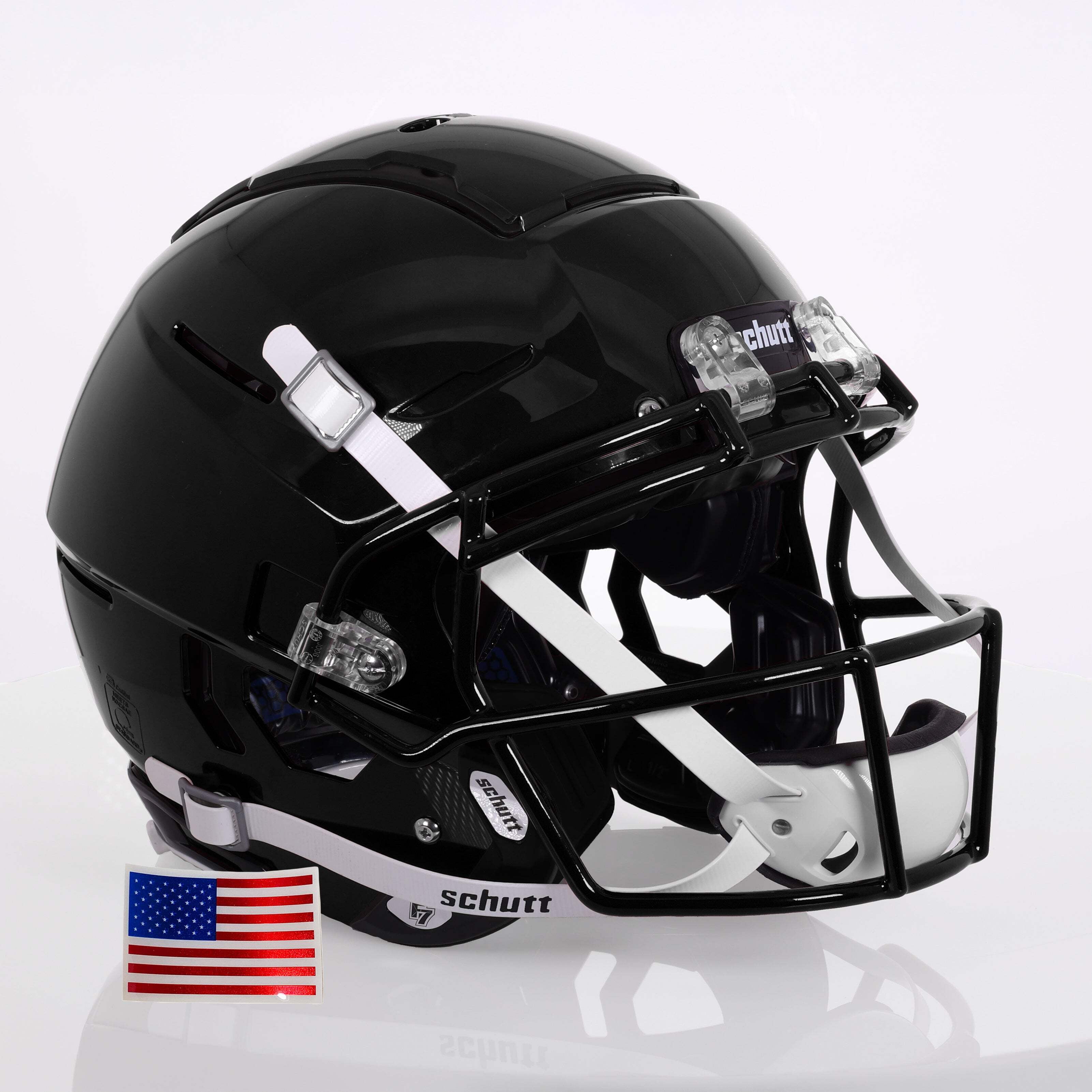 Schutt F7 2.0 Adult Football Helmet, Size Large, Matte Navy