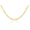 GOLD CHAINS: FIGARO GOLD CHAIN 2.81MM : 10K 24"