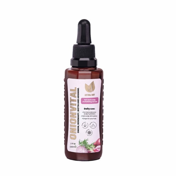 Natural Sant Onionvital Scalp & Hair Serum with Onion & Rosemary, 60ml