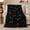 Night Bats, variant on Gold Gothic Bats with Crescent Moons and Flourish Vines, Mystical Dark Academia Pattern for Bat Lovers, Halloween Gift, Cozy Flannel Blanket for Bedroom and Reading Nook, Elegant Home Decor