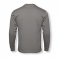 thumbnail image 3 of Men’s Derby Heavyweight Long Sleeve T-Shirt – 100% Cotton Loose Fit Vintage White Workwear Crew Neck Tee, 3 of 3