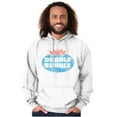 thumbnail image 4 of Dubble Bubble Vintage Double Hoodie Sweatshirt Women Men Brisco Brands M, 4 of 5