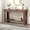 Brown, variant on 54" Console Table with Drawers & Open Shelf – Farmhouse Sofa Table for Entryway, Hallway & Living Room