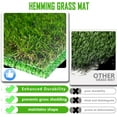 thumbnail image 2 of Reusable Dog Loo System with Artificial Grass Turf&Pee Pads&Tray, for Puppy Potty Training is Portable&Easy to Clean,35x23in Large Dog Litter Box Toilet for Indoor/Outdoor use (35.6''x23.6''), 2 of 7